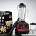 2-in-1 commercial high-power blender & food processor: multi-functional meat grinder, juicer, and kitchen workhorse for home and restaurant use