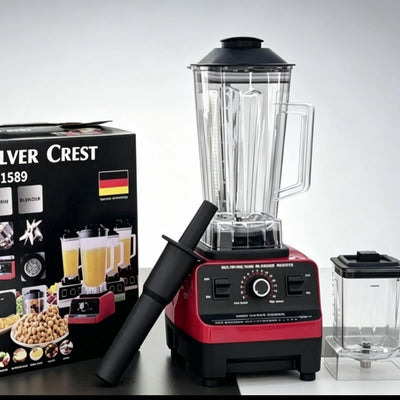 2-in-1 commercial high-power blender & food processor: multi-functional meat grinder, juicer, and kitchen workhorse for home and restaurant use