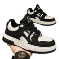 Men's shoes: 2025 spring new arrivals - premium, versatile black and white panda sneakers - student style, athletic, casual, and trendy white shoes