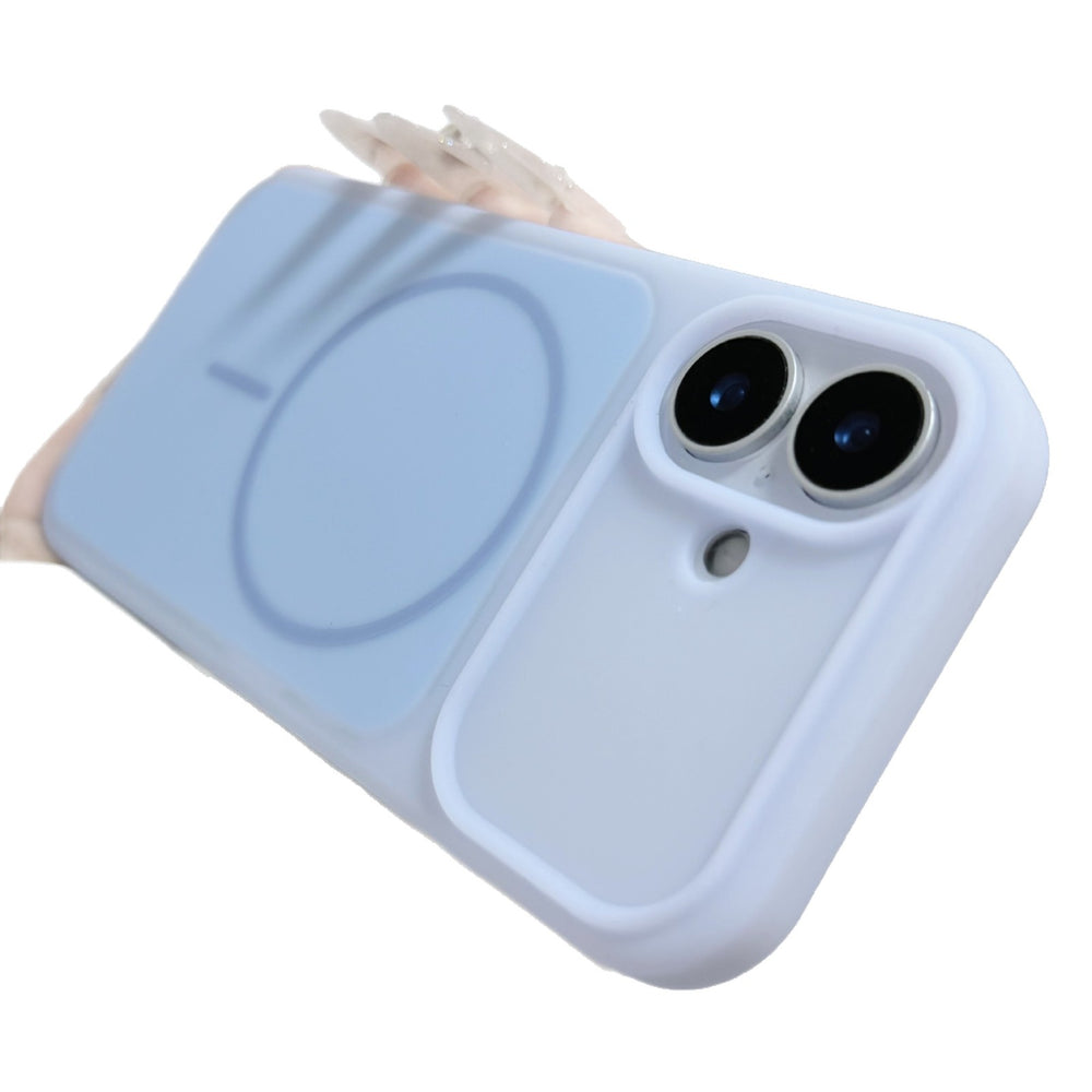 Suitable for iphone17promax mobile phone case jelly liquid silicone magnetic mobile phone case apple 15 protective cover 16
