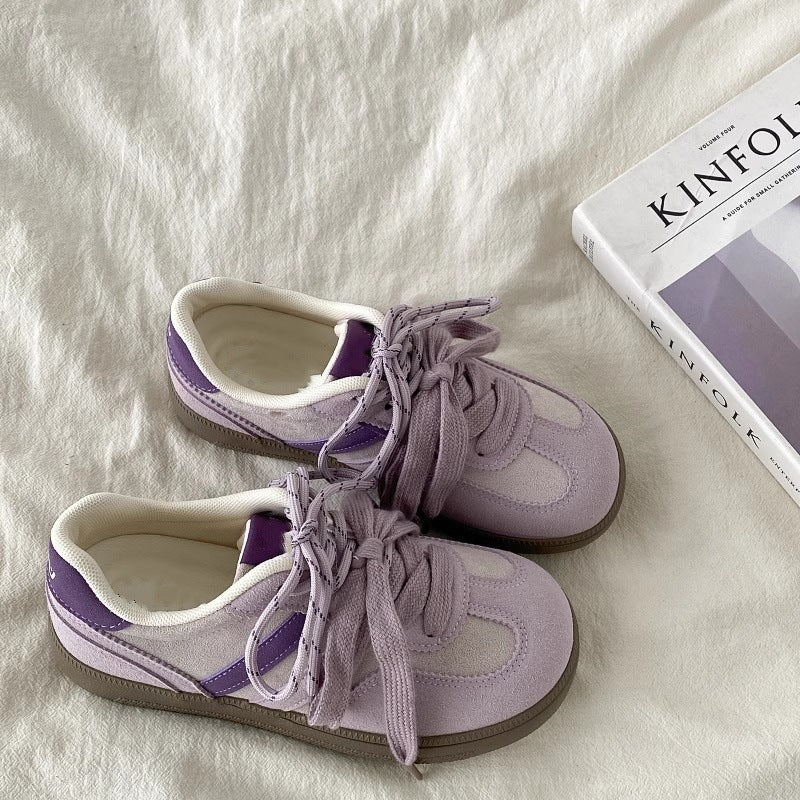 Retroniche stylesense of design german training shoes for women 2025 spring autum student ugly cute big toe sneakers casual sports shoes