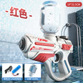 space sci-fi style electric water gun - fully automatic, continuous fire, water battle toy for boys and girls