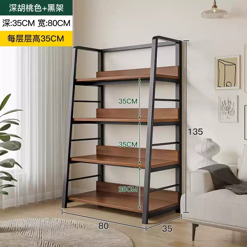 Shelf Multi-layer storage shelf Living room bookshelf Home floor locker Multifunctional shelf Display cabinet Display cabinet