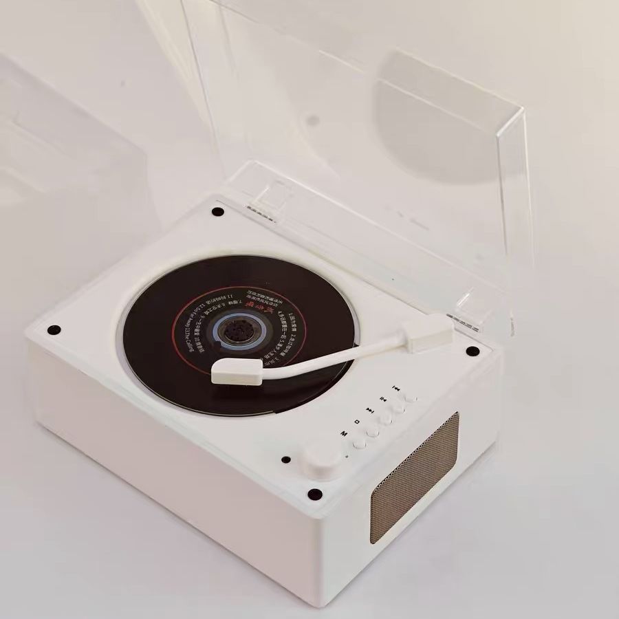 Portable cd player multifunctional all-in-one bluetooth speaker cd album gift player high-fidelity sound stylish goodies