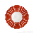 Nordic creative high-end western dinner plate pasta plate hotel restaurant upscale dessert pastry pasta presentation plate