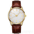 live broadcast men's watch new arrival business men's watch casual geneva quartz watch belt watch