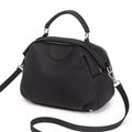 Genuine leather mini round bag - premium women's bag, new 2024 trend, ladies' autumn/winter handbag, shoulder bag, crossbody bag