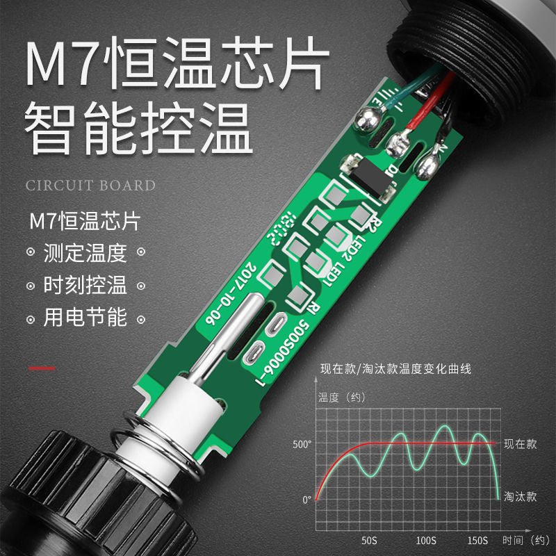 ARRIZE Internal Thermal Soldering Iron Wholesale Intelligent Digital Display Adjustable Temperature Household Electric Loco Iron Electronic Components Welding Tools