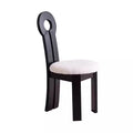 Solid wood keychain chair frenchretro solid wood dining chair soft-packed dining chair medieval style for home makeup chair back chair