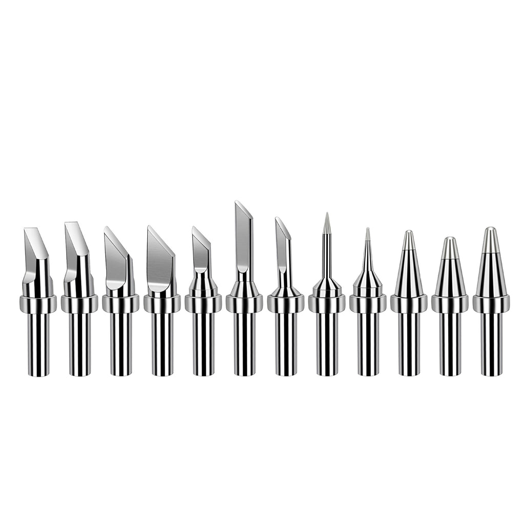 203H electric soldering iron head 90W high frequency welding table 200 Luo iron head pointed nozzle horseshoe nozzle knife head welding table universal ferrochrome head