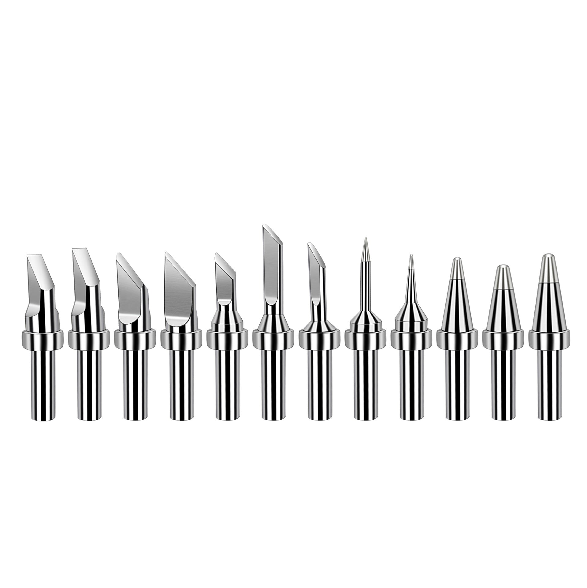 203H electric soldering iron head 90W high frequency welding table 200 Luo iron head pointed nozzle horseshoe nozzle knife head welding table universal ferrochrome head