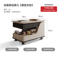 Movable coffee table small apartment modern accessible luxury sofa living room adjustablefor home trolley side table tea table adjustable table