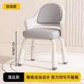 Children's adjustable height study chair - non-slip writing chair for home learning, ideal for bedrooms and studies, promotes proper posture
