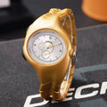 Used special-shaped y2k decorative plastic watch twisted retrofashionclassy sense ins niche quartz watch wholesale