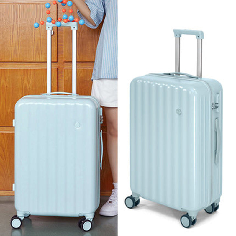 Processing suitcase Women's trolley case Men's strong and durable Student universal wheel password Suitcase Leather case Sub-bag