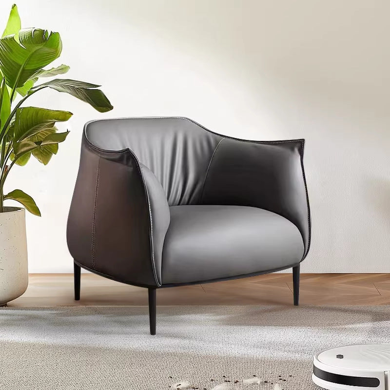 Accessible luxury tiger chair cafe hotel reception italian single sofa chair small apartment classysensenormcorecasual chair