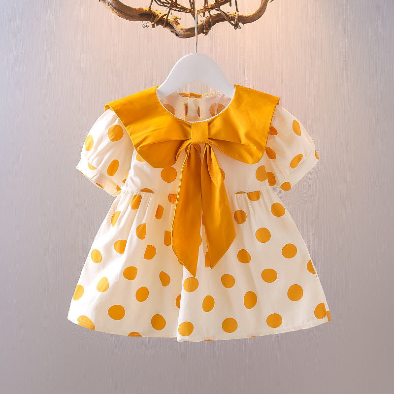 Girls' sweet princess dress -  summer collection - kids' mesh dress - trendy children's clothing wholesale