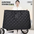 Electric vehicle battery vehicle leg protection half body windproof skirt fleece-linedthickenedwaterproofnew arrival cycling wind skirt winter