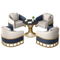 Sales office business reception reception table and chair combination casual coffee shop milk tea shop single and double sofa booth