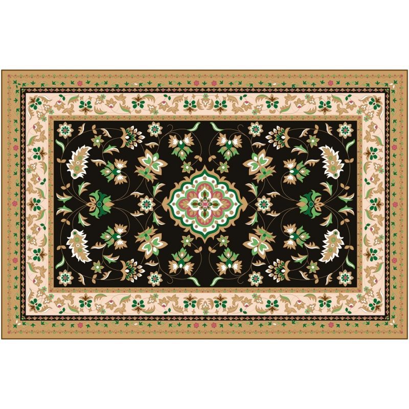 Southeast asian cross-border persian rug, european style carpet, living room sofa coffee table home full coverage rug, bedroom bedside rug