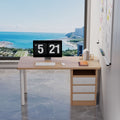 Student home writing computer desk desktop workstation bedroom simple office desk with drawer study table