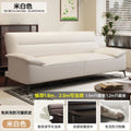 Cat scratch leather sofa bed foldableall-in-one dual-purpose living room small apartment apartment rental three-seater casual sofa