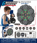 【cross-border】kids' bluetooth music boxing target toy - home training wall target - stress relief smart boxing machine target