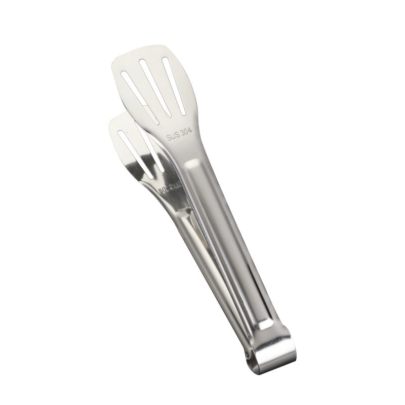 304 stainless steel multi-purpose heavy-duty tongs - kitchen, buffet, home use - perfect for steak, bread, stir-fries, grilled meat, and food serving