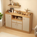 Yijiamu sideboard wall-mounted all-in-one storage cabinet cabinet living room floor-standing storage cabinet small storage cabinet tea cabinet