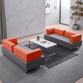 3+3 (wear-resistant elastic leather) customized gray + orange