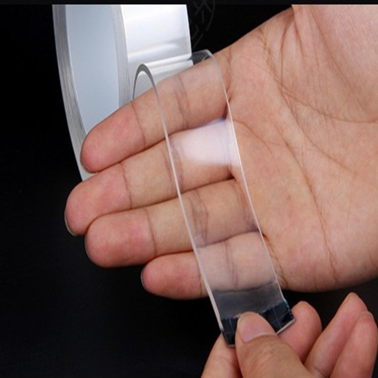 Double-sided adhesive sticker, strong transparent adhesive wall power strip, high viscosity fixed 10,000 times washed nano non-marking tape, magic glue