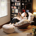 Optical valley high-definition version eggshell rocking chair recliner adult balcony for home living room casual single lazy sofa chair