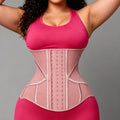 Fashion19 bone high elastic long latex shaping girdle abdominal belt tight body manager body shaping belt