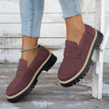 autumn new arrivals: plus-size women's loafers for cross-border e-commerce. available in sizes 36-43. wholesale options available. dropshipping to  and