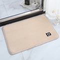 hot-selling pure color super soft floor mats, modern casual bedroom bedside carpet, bathroom absorbent non-slip mat