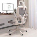 Computer chair, office chair, waist-protecting study chair, primary and secondary school students, plaid gaming chair, ergonomic chair, mesh chair