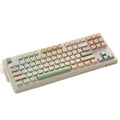 Xuan yinhux k60 wired keyboard 87-key rainbow backlit tri-color keycap office business home gaming keyboard