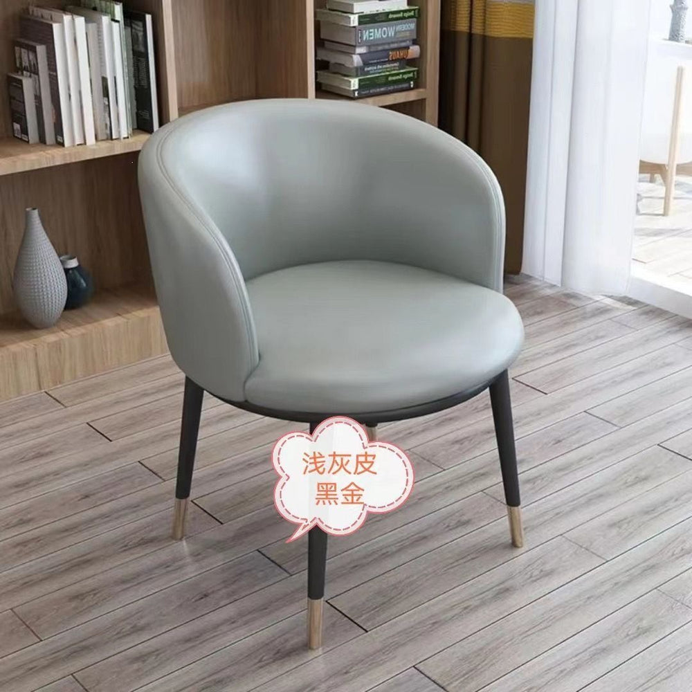 Office chair modern casualfor home desk back chair balcony casual office reception dressing table for home dining chair