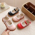 cross-border girls' princess shoes - new spring/autumn collection, chanel-inspired soft-soled flats for toddlers, kids' leather shoes, baby shoes