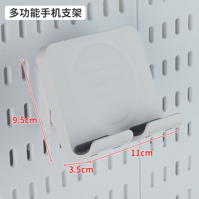 No punching hole board Shelf Kitchen hole board Accessories Storage and finishing Display rack Multifunctional hole board