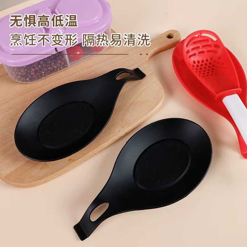 Silicone kitchen utensil holder, spoon holder, spoon holder, spoon holder, tableware, kitchen tools, placemat, heat-insulating dish