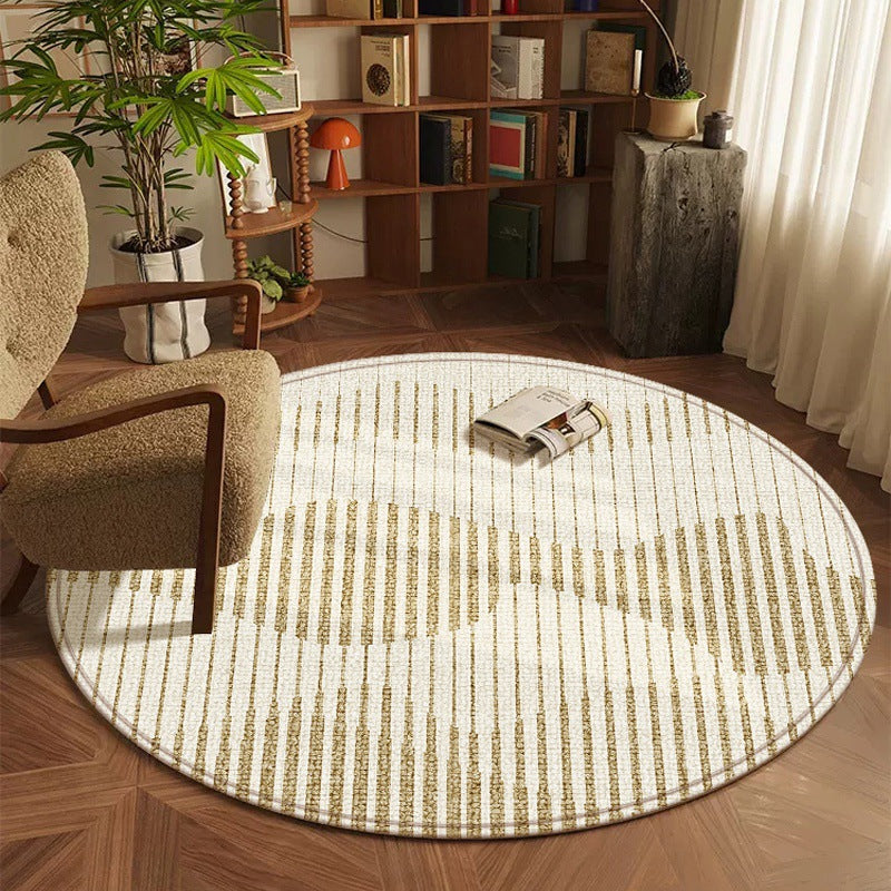Source factory direct sales European round office carpet living room sofa coffee table blanket study rotating chair cushion rocking chair cushion