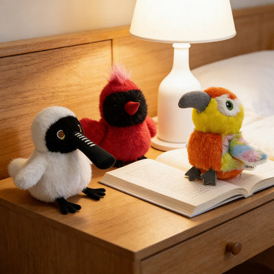 new arrival electric stuffed toy parrot bird recording learning to talk parrot wings moving toy