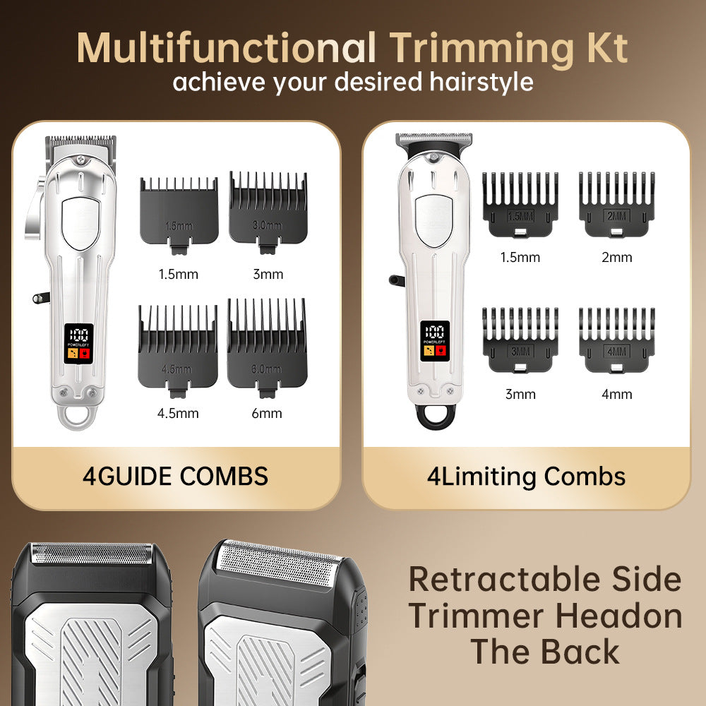 Hairdressing suit handy gadget shaved hair salon special carving electric clipper men's trimmer hairdressing electric clipper