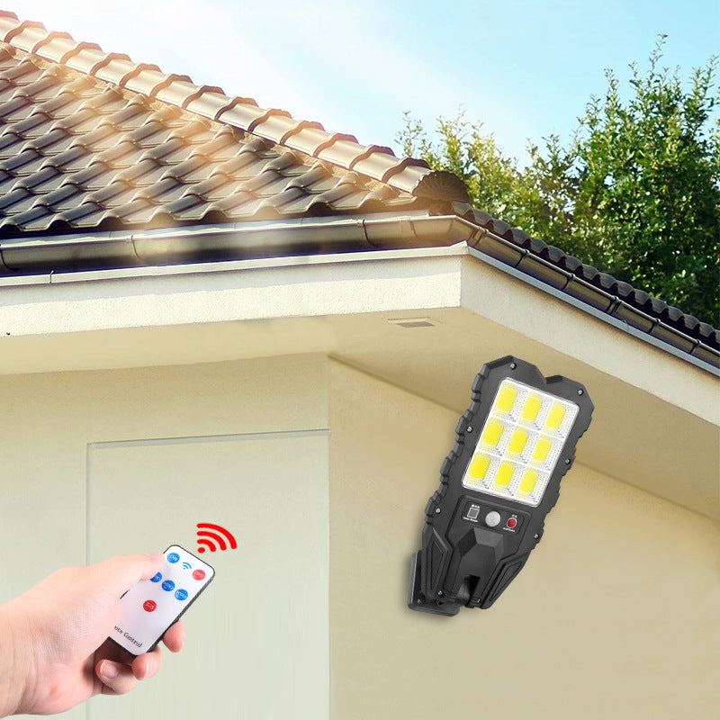 2025 new solar street light induction wall light rural road lighting outdoor garden courtyard wall light