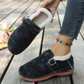 summer new arrival: wholesale plus-size women's casual comfort slip-on fuzzy slippers for export