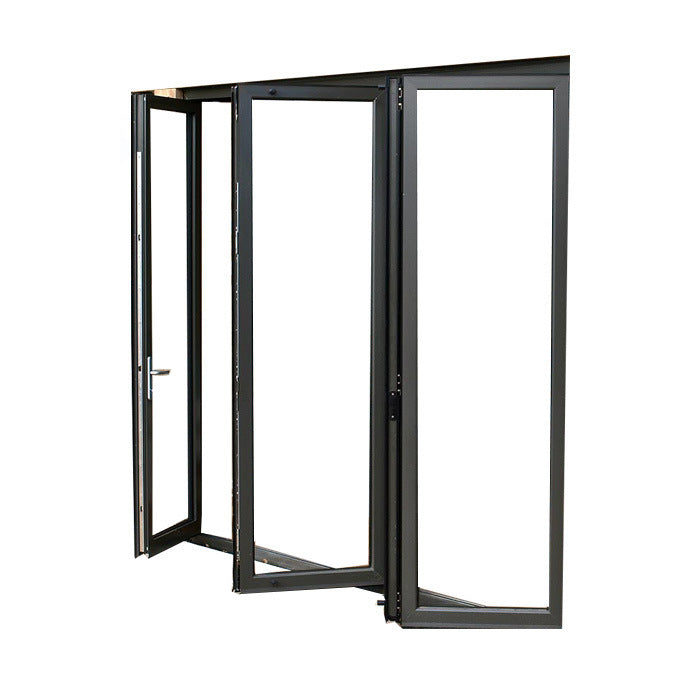 Heavy-duty folding doors available nationwide: wind-resistant, thickened aluminum alloy sliding and swing doors for hotels, clubs, shops, and villas