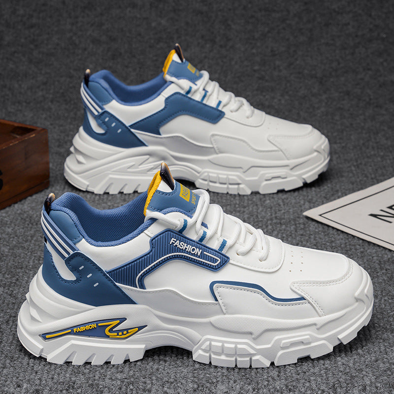 Men's winter 2025 new arrivals: student anti-slip running lightweight athletic casual waterproof teenager dad shoes - trendy footwear
