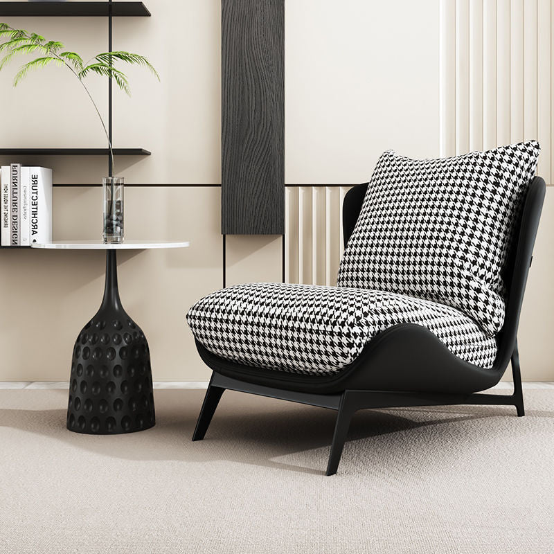 Single sofa recliner italian accessible luxury small apartment living room balcony sofa office master bedroom b&b casual sofa
