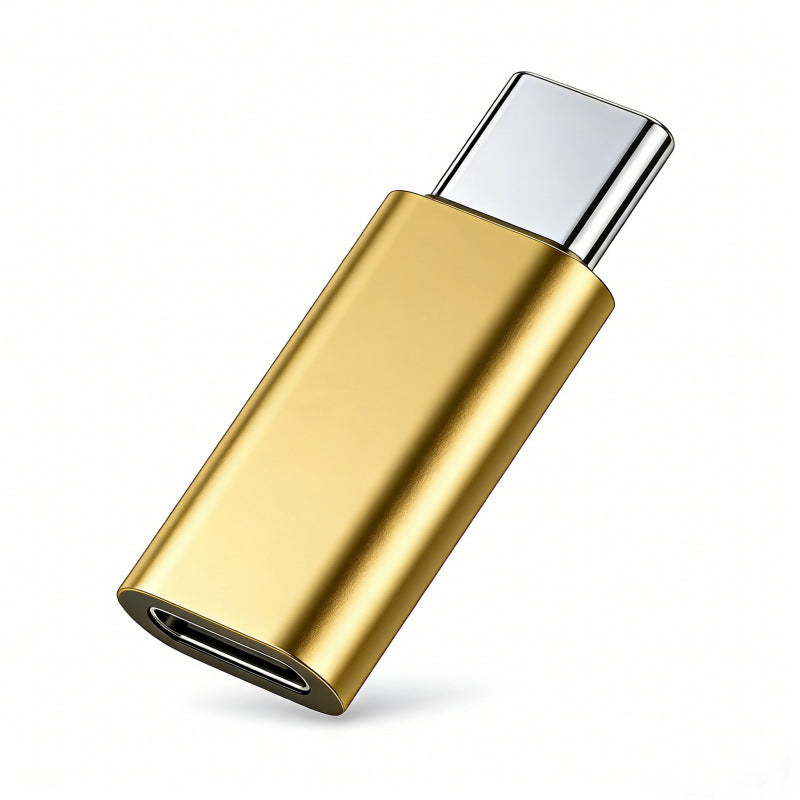 Apple lightning to usb-c adapter - lightning charging & data transfer, supports 15w pd fast charging (27w)